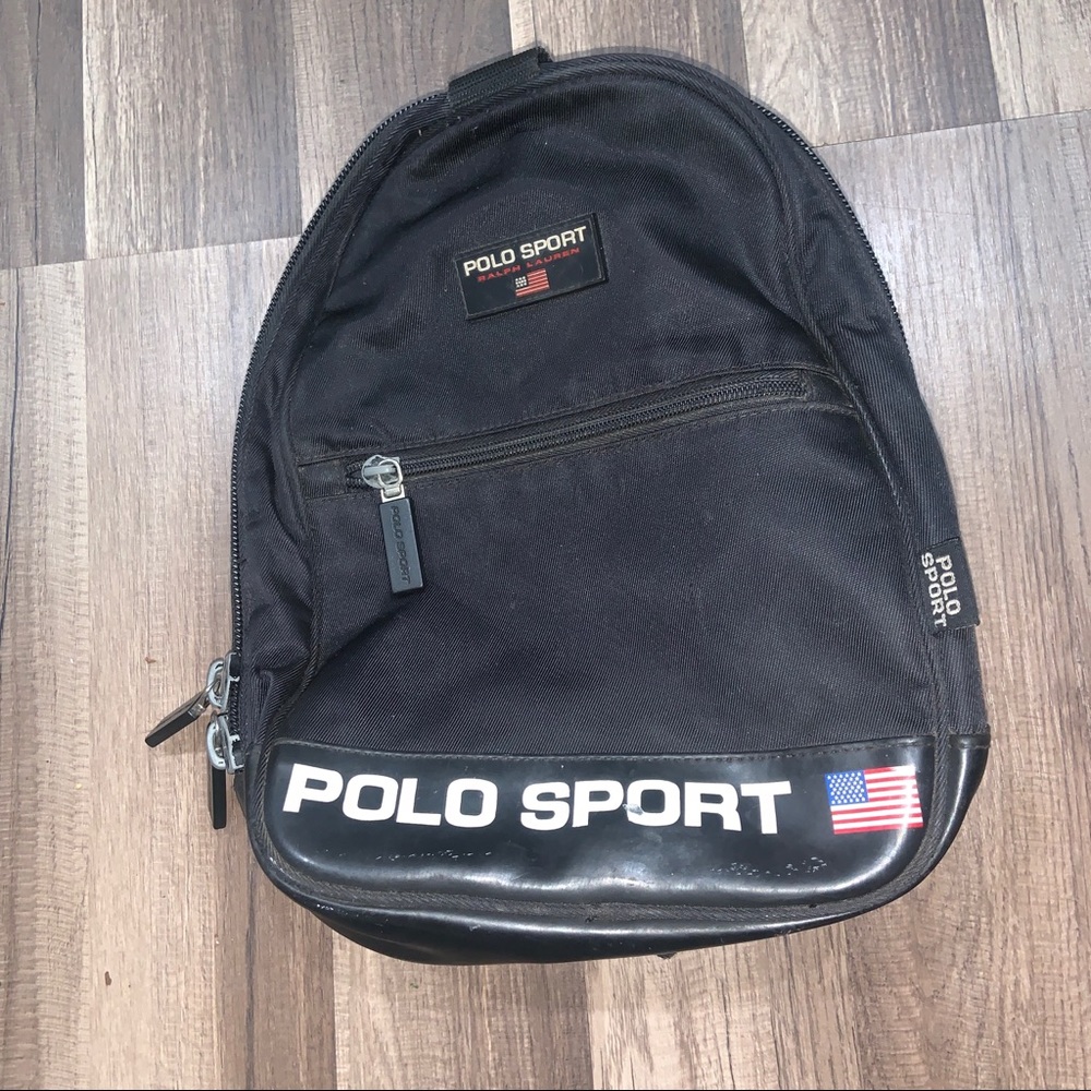 Vintage polo sport sling back pack Fanny pack